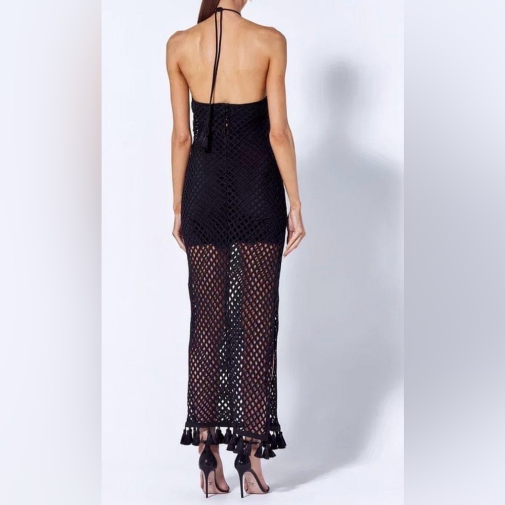 Vici Idem Ditto Black Mesh Dress - Picture 2 of 4